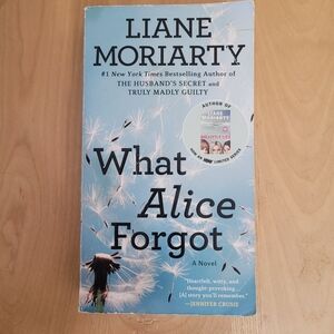 💲1️⃣ Liane Moriarty What Alice Forgot Contemporary Psychological Thriller Novel